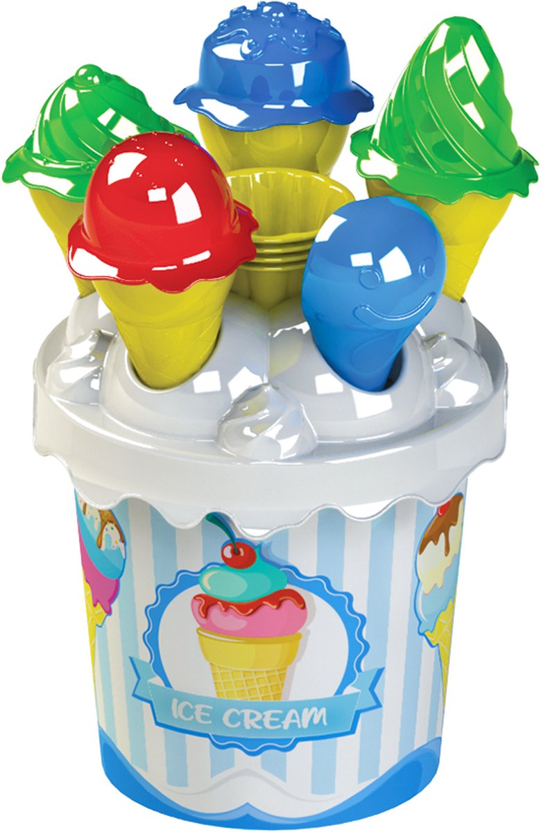 Emmerset ice cream bucket | blauw